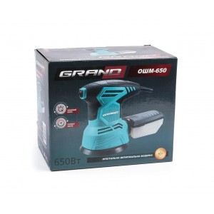 Шліфмашина орбітальна Grand ОШМ-650 . Photo 3